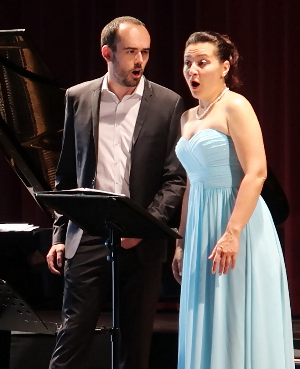 Gautier Joubert and Zoryana Mazko (recital Abendmusik)